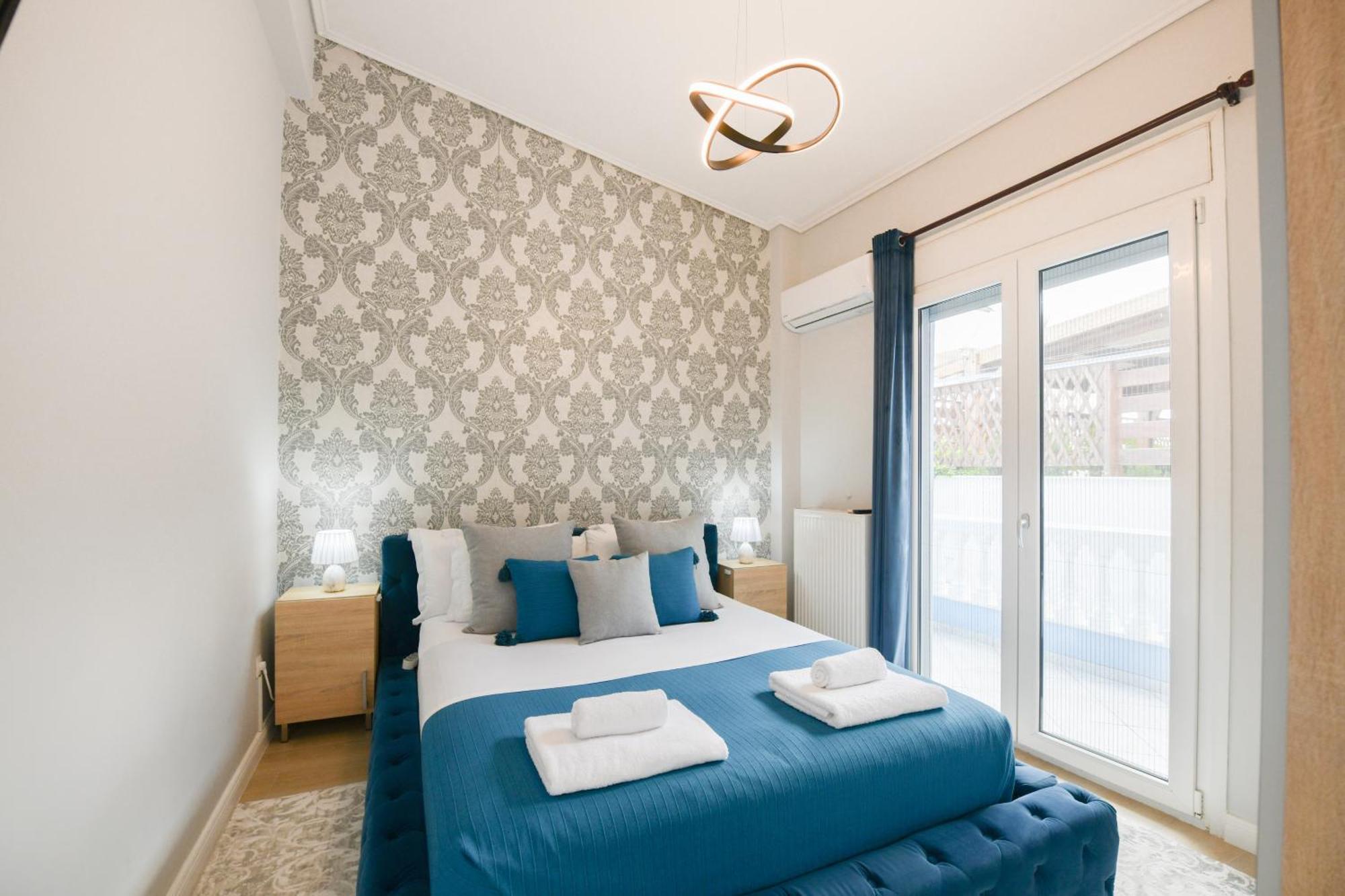 Beach Blue Villa Corinthe Extérieur photo